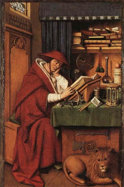 Jan Van Eyck Hl.Hieronymus china oil painting image